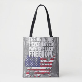 Tote Bag – Vrijheid Werk