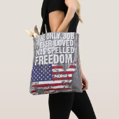 Tote Bag – Vrijheid Werk (Dichtbij)