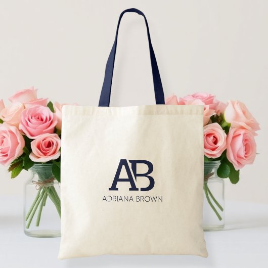 tote bag wedding elegant minimalist simple