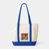 Tote bag with abstract flora (Achterkant)