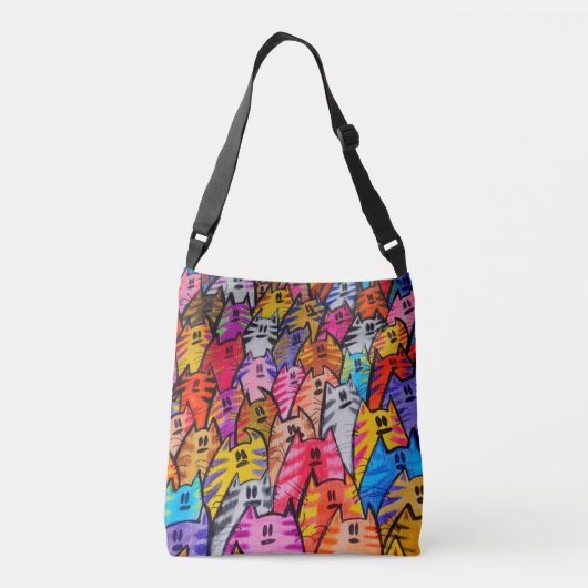 Tote bag with cats (Achterkant)