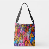 Tote bag with cats (Voorkant)