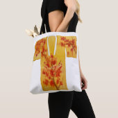 Tote bag with yellow and red nagajuban design (Dichtbij)