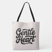 Tote Bag Zachte hart (Achterkant)