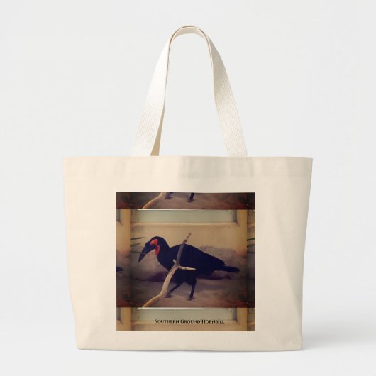 Tote Bag Zuidelijke Hoornneushoornvogel (Voorkant)