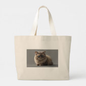 Tote Bags kat voor moeder Grote Tote Bag (Achterkant)