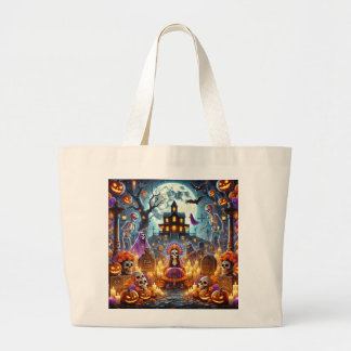  Tote Bags women halloween party  Grote Tote Bag