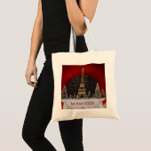 Tote Christmas in Parijs Tote Bag (Voorkant (product))