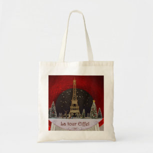 Tote Christmas in Parijs Tote Bag