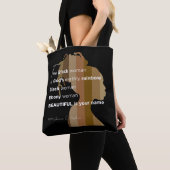 Tote "Ebony Woman" Bag (Dichtbij)