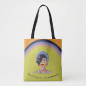 Tote- en boodschappentas tote bag (Voorkant)