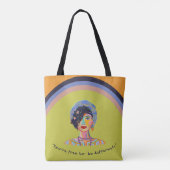 Tote- en boodschappentas tote bag (Achterkant)