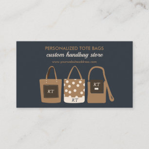 Tote handtas tas visitekaartje