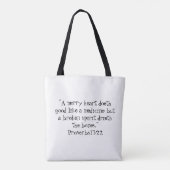 Tote Humor Heals LemonHead Tote Bag (Achterkant)