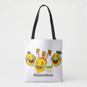 Tote Humor Heals LemonHead Tote Bag (Voorkant)