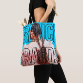 Tote met Franse vlechten. Bag (Dichtbij)