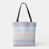 Tote met strepen overal bag (Achterkant)