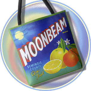 TOTE - Moonbeam - Citrusvruchten - 2-zijdig Bag