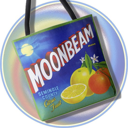 TOTE - Moonbeam - Citrusvruchten - 2-zijdig Bag