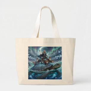 Tote om te pronken grote tote bag