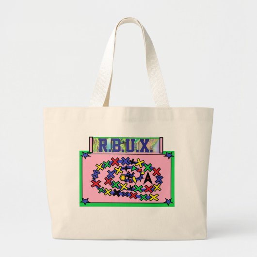 TOTE R.B.U.X. UNIQUEX HANDBAG GROTE TOTE BAG (Voorkant)