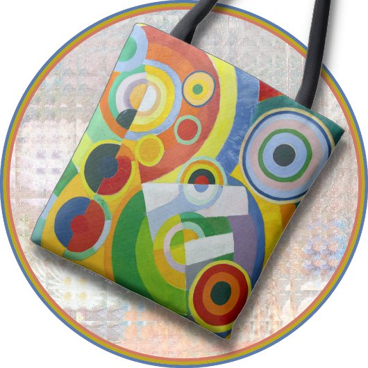 TOTE - "Ritme" - Abstracte Kunst Afbeelding Bag