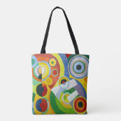 TOTE - "Ritme" - Abstracte Kunst Afbeelding Bag (Achterkant)