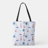 Tote strandtas - Nautilus Bag (Achterkant)