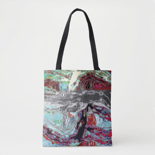 Tote – Strata Pulse Tote Bag (Voorkant)