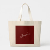 Tote Tas 11 Burg(Winterrood 2) RFPMDesigns 2024 (Achterkant)