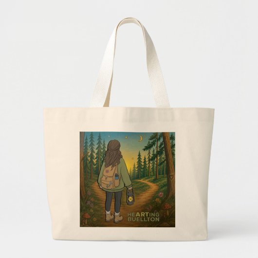 Tote Tas - 2 Paden Divergeren (Voorkant)