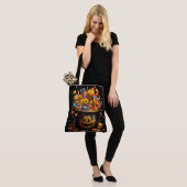 Tote Tas Betoverde Halloween Snoepjes (Op model)