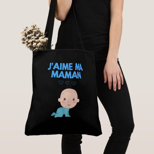 Tote tas Ik hou van mijn mama (Dichtbij)
