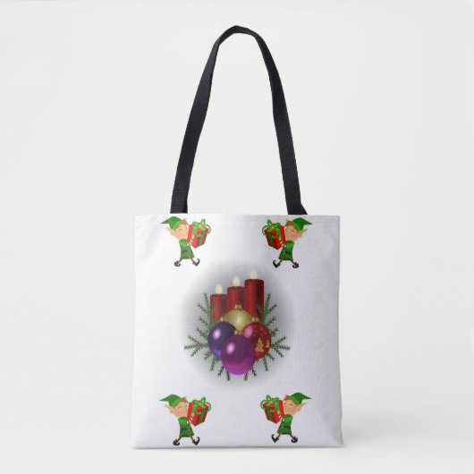 Tote tas kerstmis (Voorkant)