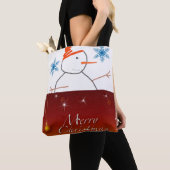 Tote tas kerstmis (Dichtbij)