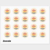 Tote Tas Ronde Sticker (Vel)
