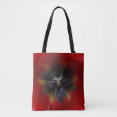 Tote Tas Rood & Zwart (Voorkant)