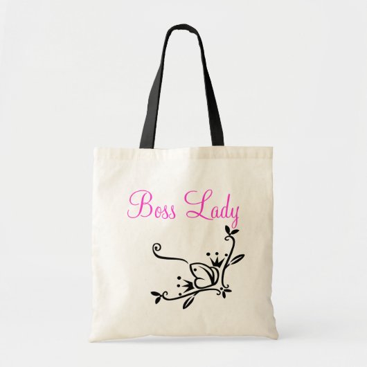 Tote voor Boss Lady op budget Bag (Voorkant)