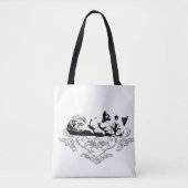 Tote with cat tote bag (Voorkant)