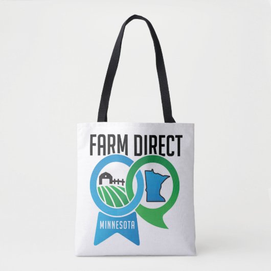 Tote you Farm Fresh Goods! Bag (Voorkant)
