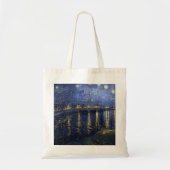 ToteArt: Van Gogh "De Starry Night Over the Rhone" Tote Bag (Voorkant)