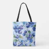 Totebag Bosbessen - All over print Tote Bag (Achterkant)