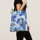 Totebag Bosbessen - All over print Tote Bag (Dichtbij)