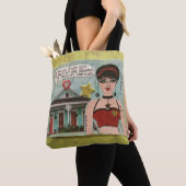 Totebag - je kunt in elke stad wonen die je wilt tote bag (Dichtbij)