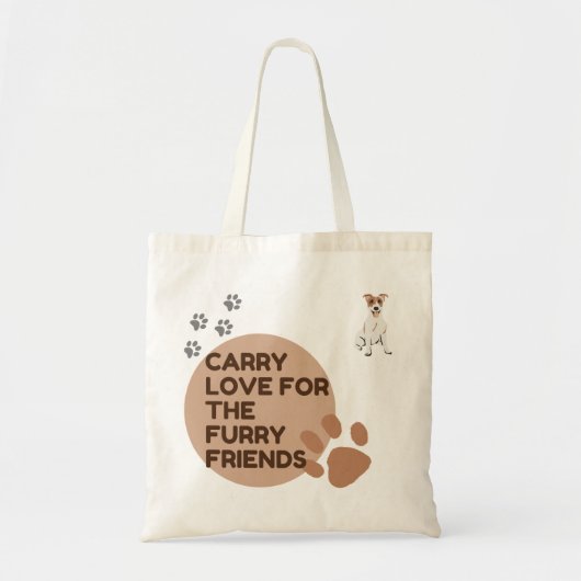 Totebag voor Dierenvrienden Tote Bag (Voorkant)