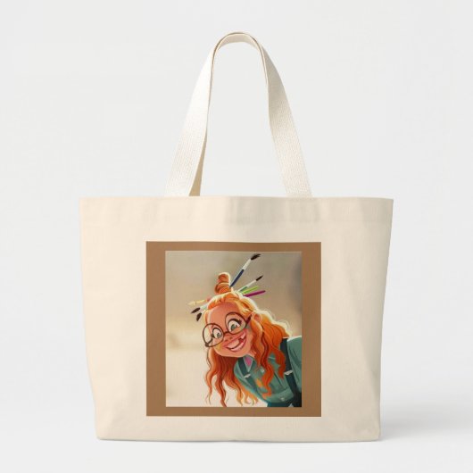Totebags Grote Tote Bag (Voorkant)