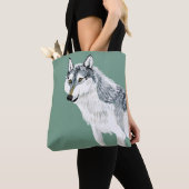 Totem Alberta Wolf Tote Bag (Dichtbij)