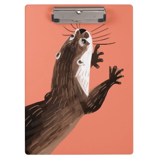 Totem amblonyx otter klembord (Voorkant)