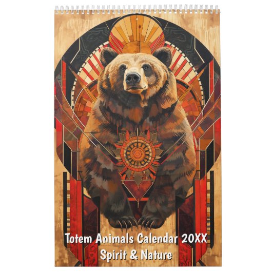Totem Animals Calendar 2026 – Spirit & Nature Kalender (Hoes)