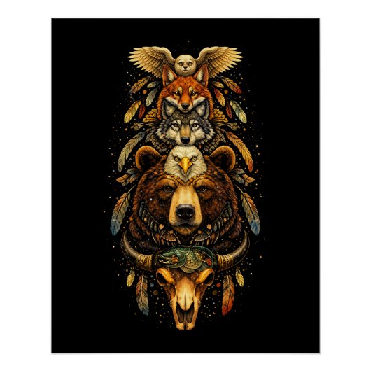 Totem Ascendant Perfect Poster (Voorkant)